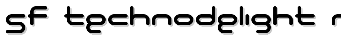 SF Technodelight NS font